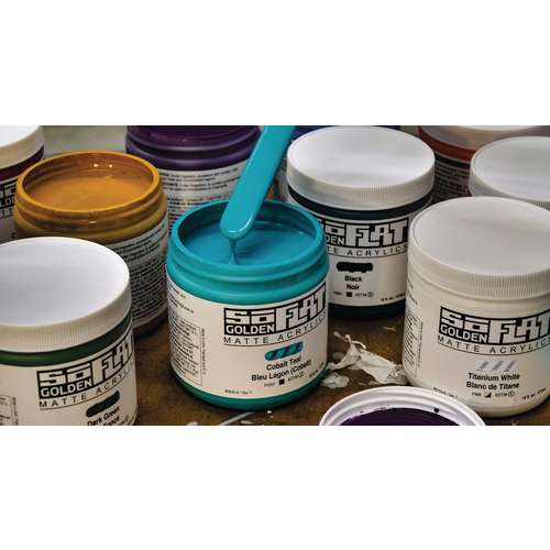 10 jars NEW sold flat Golden Matte Acrylic Paint NEON